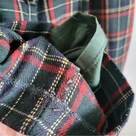 Koret High Waisted Pleated Lined & Pocketed Wool Blend Tartan Plaid Pants Sz 10 - Picture 10 of 16